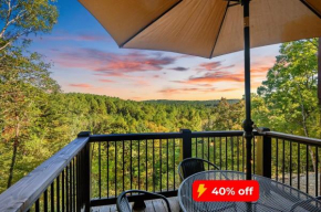 OMG Views-Hot Tub-Firepit-King Bed-5min to Hochatown
